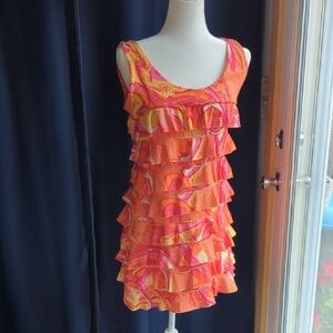 Colorful Sleeveless Dress by ISLE